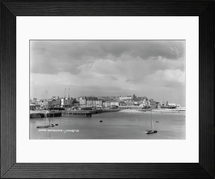 Framed Print : Ramsgate Harbour View Framed Print : Ramsgate Harbour View