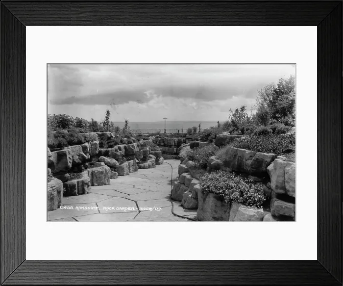 Framed Print : Rock Garden in Ramsgate Framed Print : Rock Garden in Ramsgate