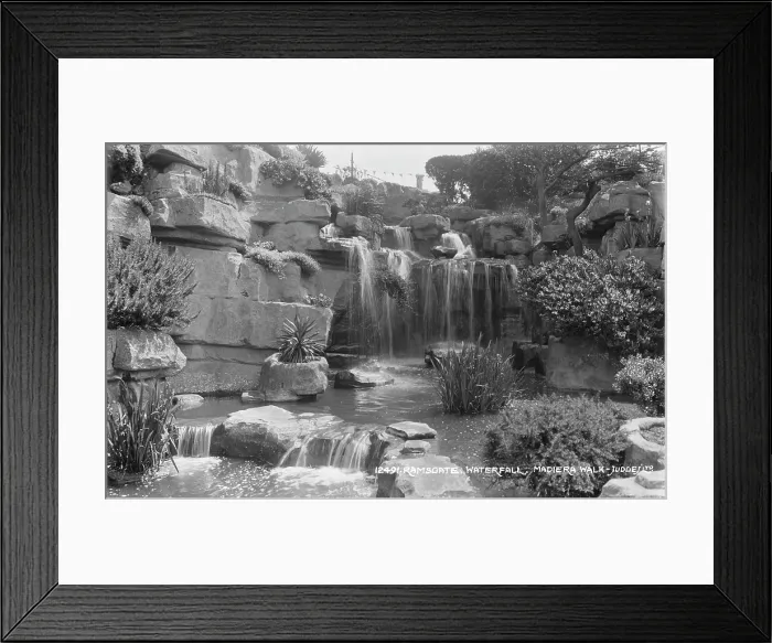 Framed Print : Ramsgate Waterfall Framed Print : Ramsgate Waterfall