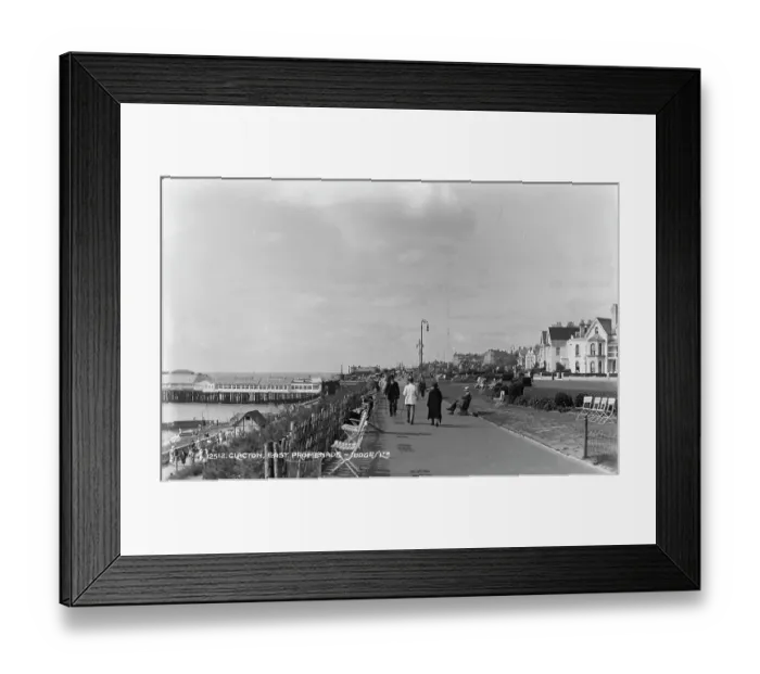 Framed Print : Strolling Along Cleethorpes Promenade Framed Print : Strolling Along Cleethorpes Promenade