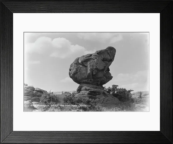 Framed Print : The Toad Rock Framed Print : The Toad Rock