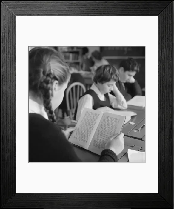 Framed Print : Education, reading Framed Print : Education, reading