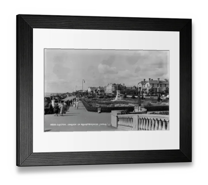 Framed Print : Clacton Garden of Remembrance Framed Print : Clacton Garden of Remembrance