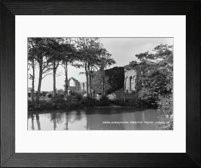Framed Print : Beeston Priory Ruins Framed Print : Beeston Priory Ruins