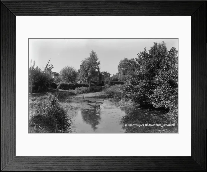 Framed Print : Stalham Backwater Framed Print : Stalham Backwater