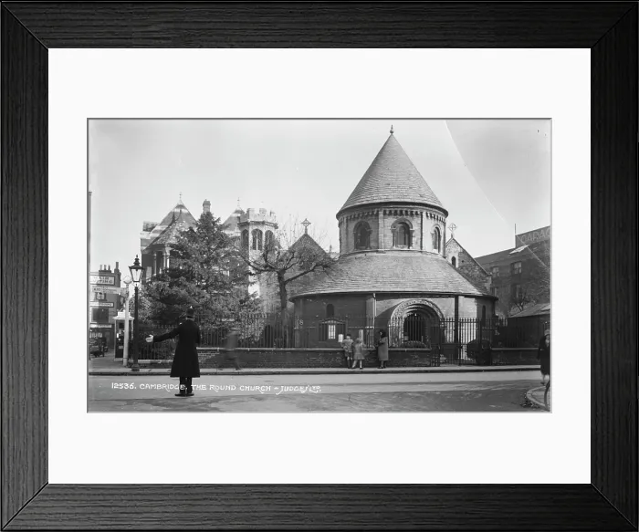 Framed Print : The Round Church in Cambridge Framed Print : The Round Church in Cambridge
