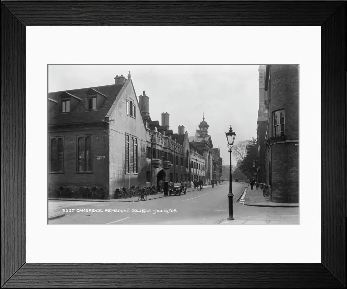 Framed Print : Pembroke College, Cambridge Framed Print : Pembroke College, Cambridge