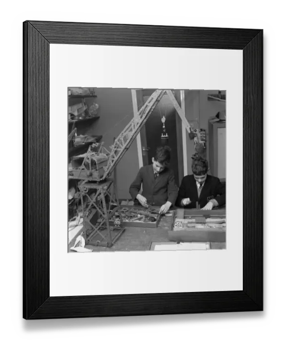Framed Print : Education, Technical training Framed Print : Education, Technical training