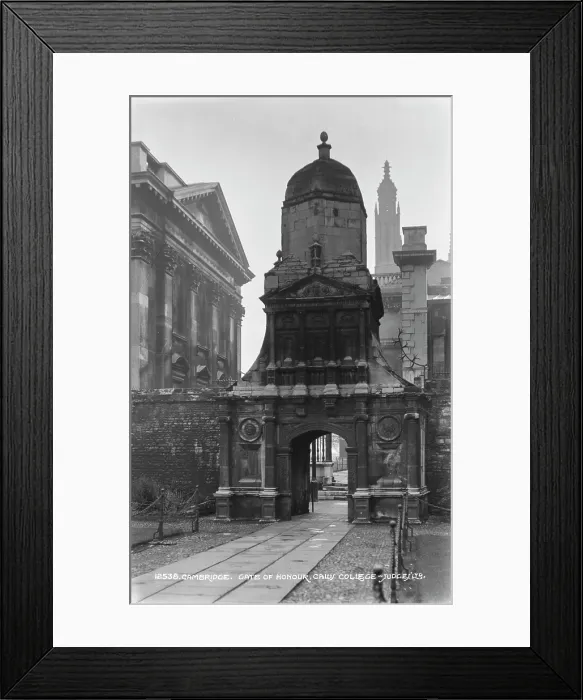 Framed Print : Gate of Honour, Caius College Framed Print : Gate of Honour, Caius College