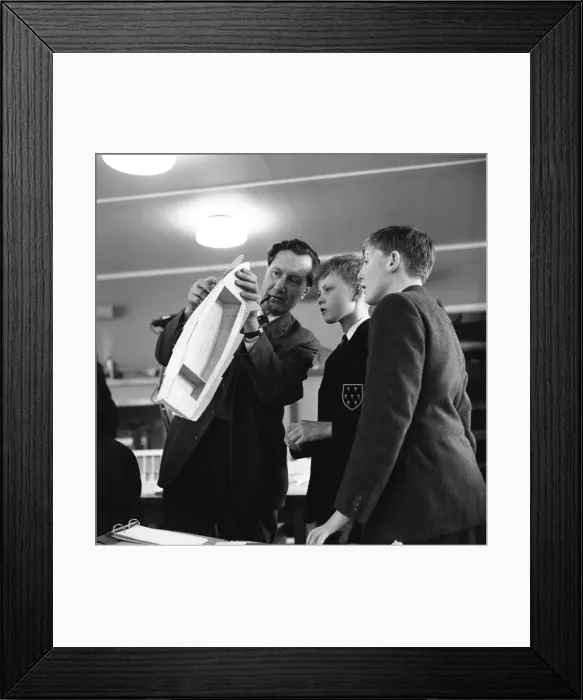 Framed Print : Education, classroom
