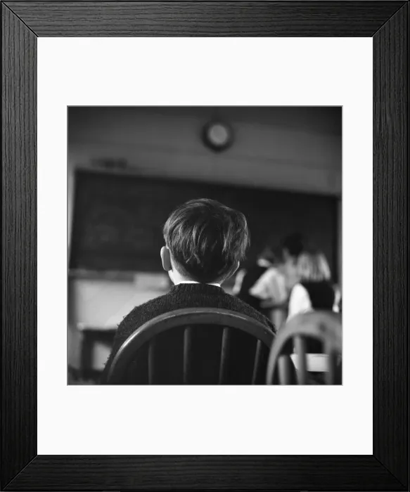 Framed Print : Education, classroom