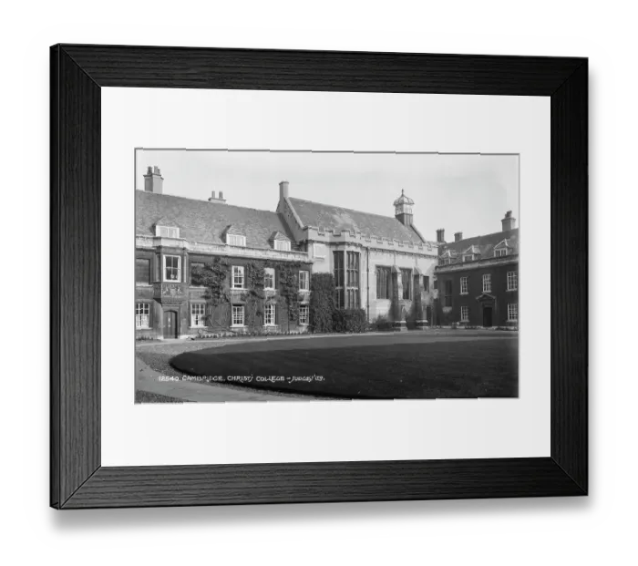Framed Print : Christ's College, Cambridge Framed Print : Christ's College, Cambridge