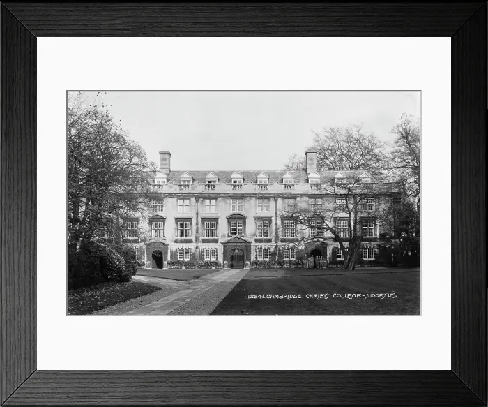 Framed Print : Christ's College, Cambridge Framed Print : Christ's College, Cambridge