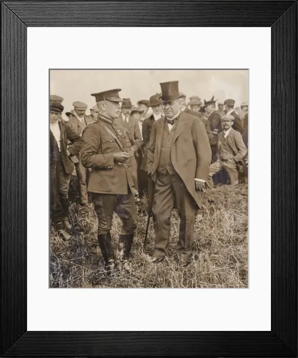 Framed Print : Lord Haldane and Sir John French Framed Print : Lord Haldane and Sir John French