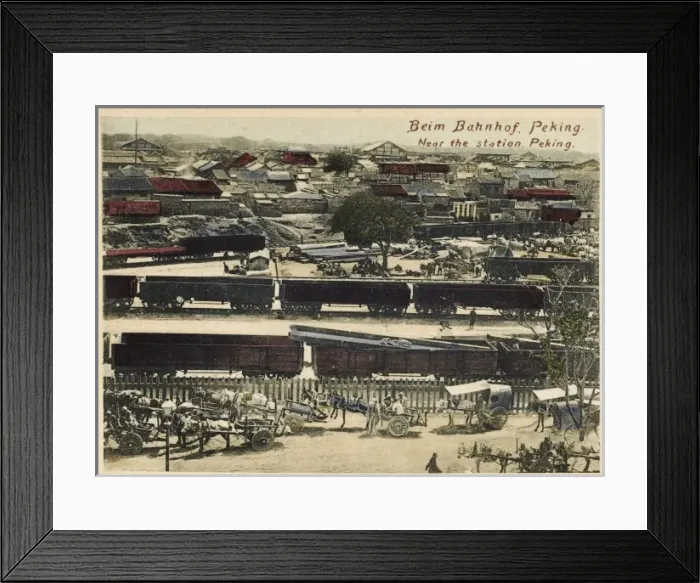 Framed Print : Close to Station (Railway) Beijing, China Framed Print : Close to Station (Railway) Beijing, China