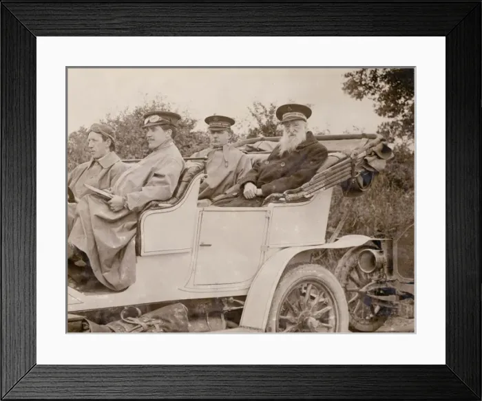 Framed Print : General William Booth on provincial tour Framed Print : General William Booth on provincial tour