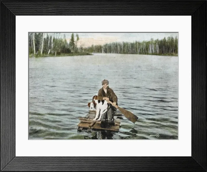Framed Print : Canada - Ontario - Hunting trip Framed Print : Canada - Ontario - Hunting trip