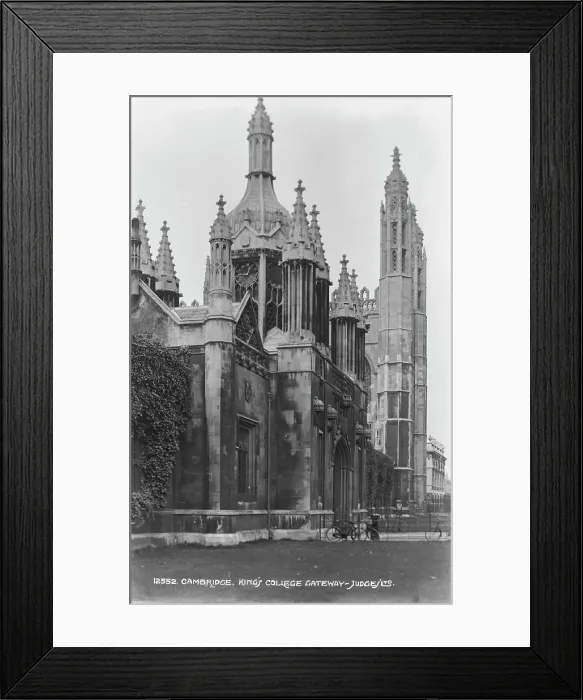 Framed Print : King's College Gateway, Cambridge Framed Print : King's College Gateway, Cambridge