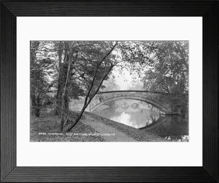 Framed Print : King's and Clare Bridges Framed Print : King's and Clare Bridges