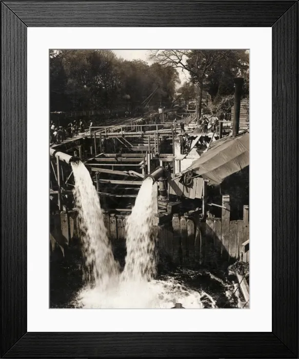 Framed Print : Civil engineering project Framed Print : Civil engineering project