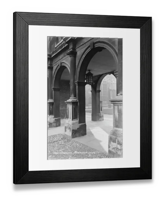 Framed Print : Peterhouse College Archway Framed Print : Peterhouse College Archway