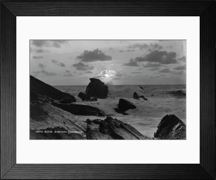 Framed Print : Evening at Bude Framed Print : Evening at Bude