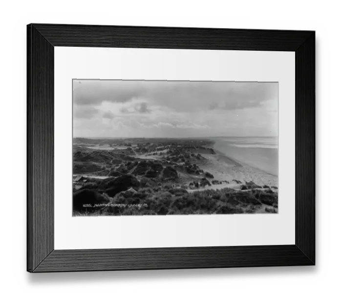 Framed Print : Scenic View of Saunton Burrows Framed Print : Scenic View of Saunton Burrows