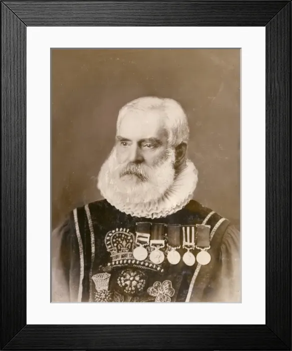 Framed Print : Henry Bakerlate, Yeoman of the Guard Framed Print : Henry Bakerlate, Yeoman of the Guard