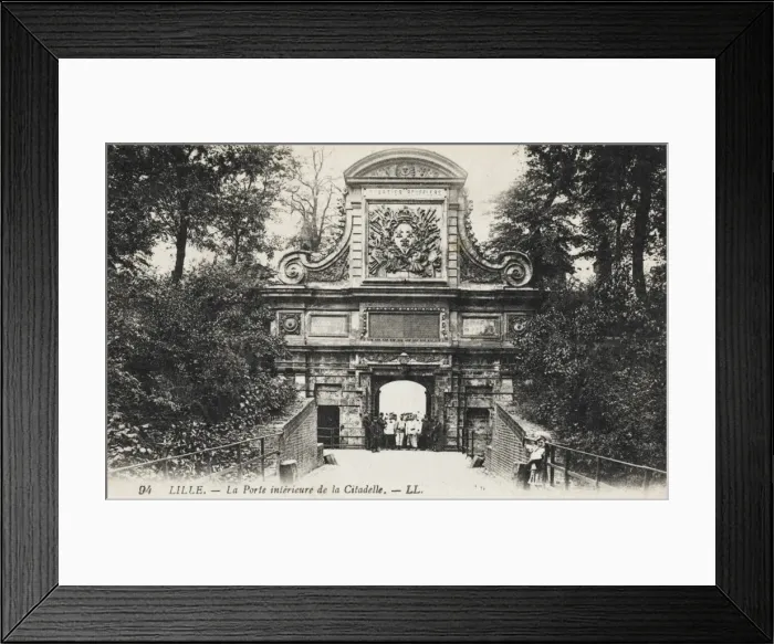 Framed Print : France, Lille - Gate of the Citadel Framed Print : France, Lille - Gate of the Citadel