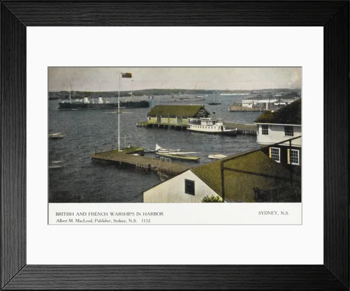 Framed Print : Sydney, Nova Scotia, Canada Framed Print : Sydney, Nova Scotia, Canada