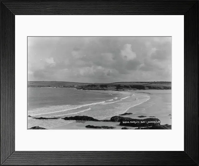 Framed Print : Harlyn Bay
