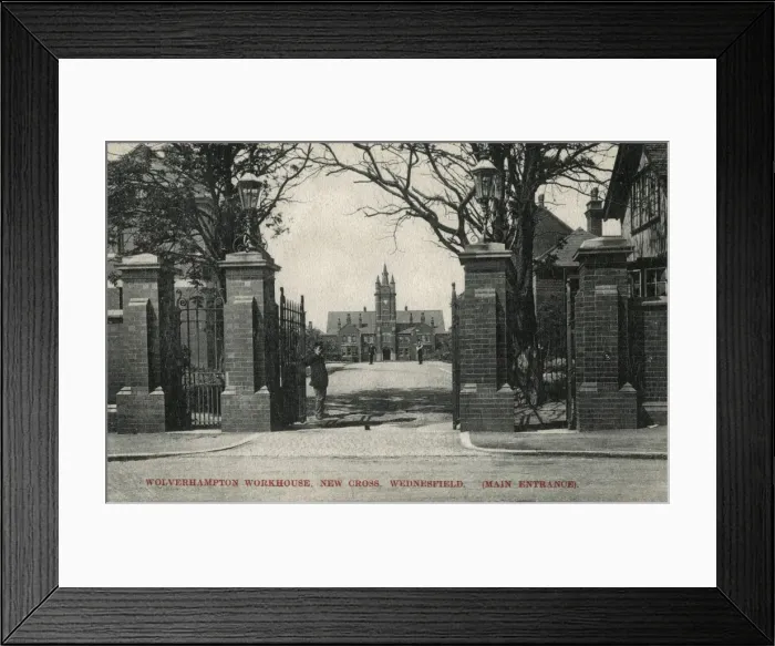Framed Print : Union Workhouse, New Cross, Wolverhampton, Staffordshire Framed Print : Union Workhouse, New Cross, Wolverhampton, Staffordshire
