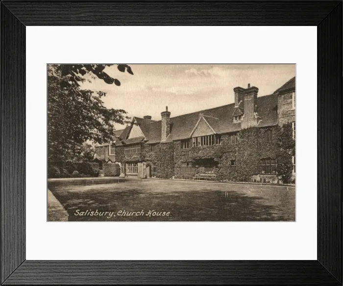 Framed Print : Church House, Salisbury, Wiltshire Framed Print : Church House, Salisbury, Wiltshire