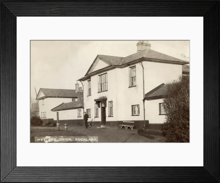 Framed Print : Wayland Union Workhouse, Rockland All Saints, Norfolk Framed Print : Wayland Union Workhouse, Rockland All Saints, Norfolk