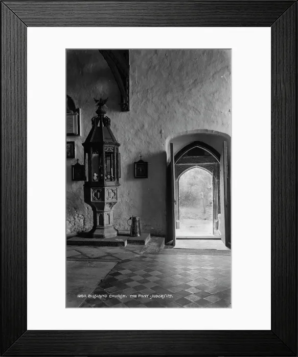 Framed Print : Interior of Busland Church Framed Print : Interior of Busland Church