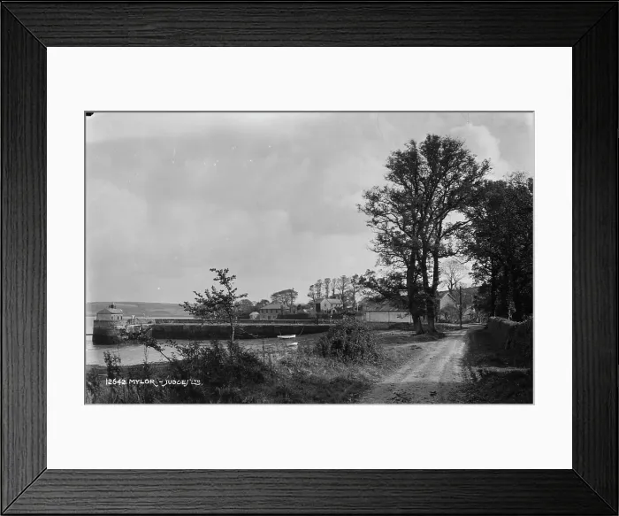 Framed Print : Scenic View of Mylor Framed Print : Scenic View of Mylor