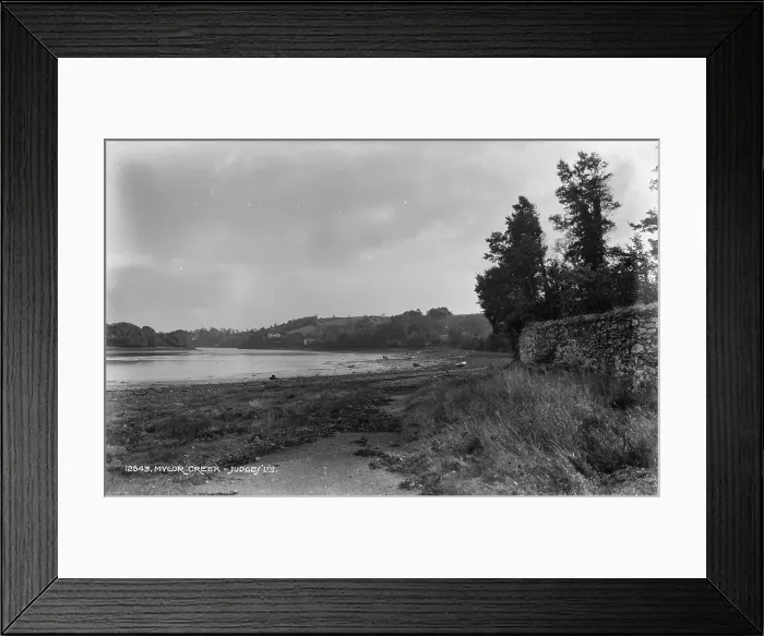 Framed Print : Mylor Creek Framed Print : Mylor Creek