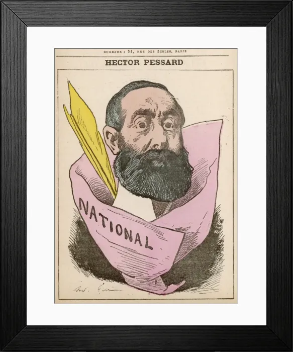 Framed Print : Hector Pessard / Gill Framed Print : Hector Pessard / Gill