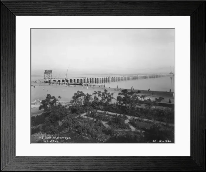 Framed Print : The Nag Hammadi Barrage (Dam) - Egypt Framed Print : The Nag Hammadi Barrage (Dam) - Egypt