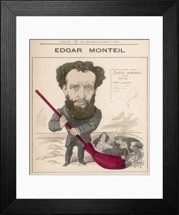 Framed Print : Edgar Monteil / Demare Framed Print : Edgar Monteil / Demare