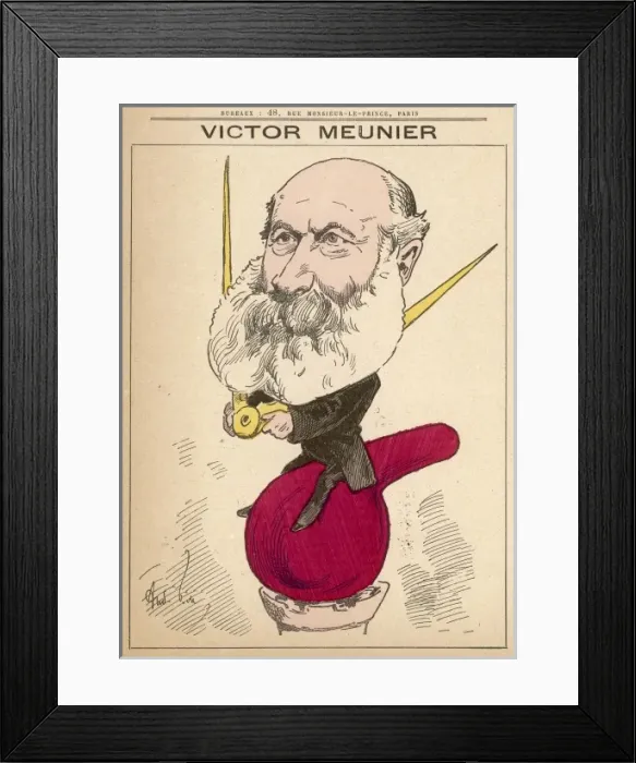 Framed Print : Victor Meunier / Gill Framed Print : Victor Meunier / Gill