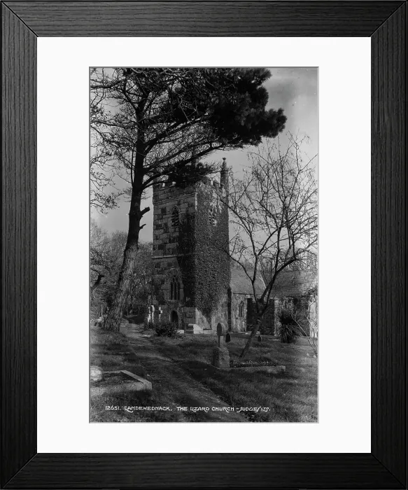 Framed Print : The Lizard Church