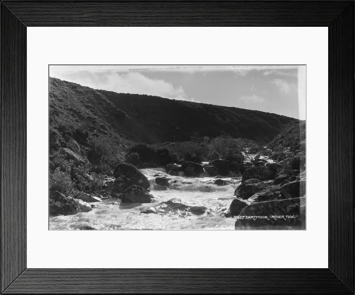 Framed Print : River Taw in Dartmoor Framed Print : River Taw in Dartmoor