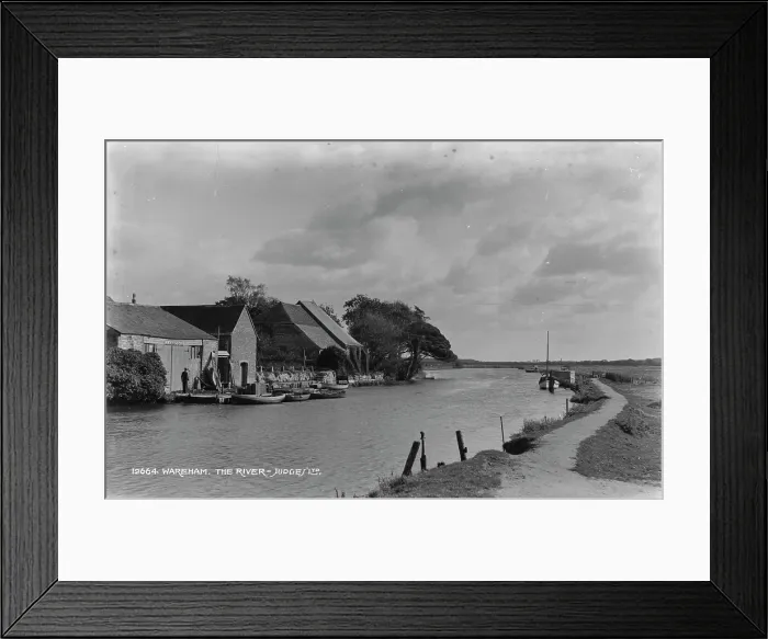 Framed Print : The River at Wareham Framed Print : The River at Wareham