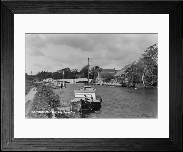 Framed Print : The Bridge at Wareham Framed Print : The Bridge at Wareham