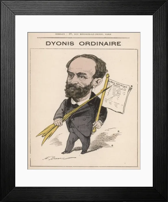 Framed Print : Dionys Ordinaire / Demare Framed Print : Dionys Ordinaire / Demare