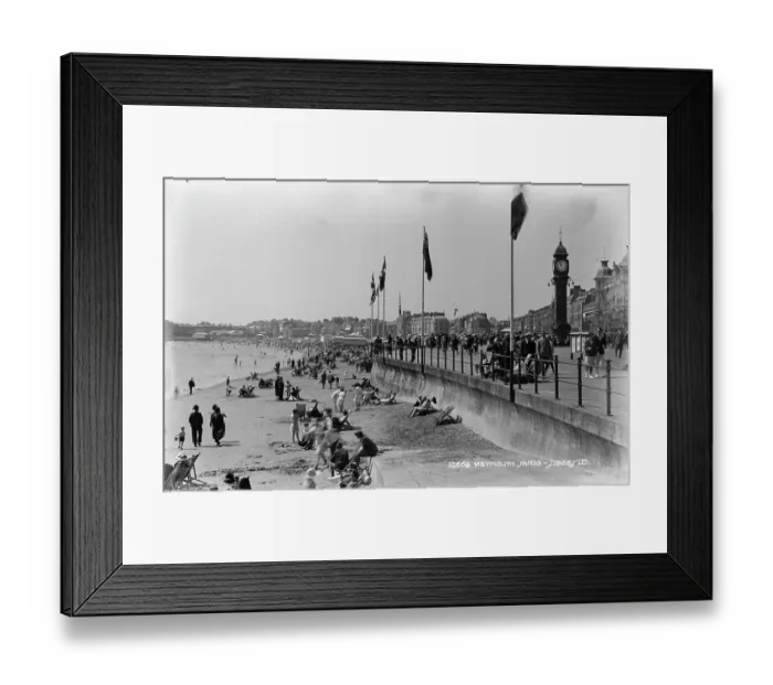 Framed Print : Weymouth Sands Framed Print : Weymouth Sands