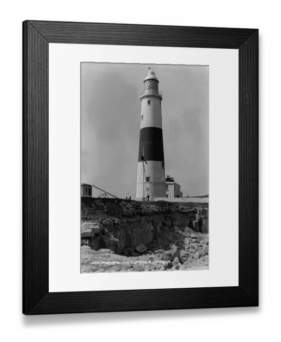 Framed Print : The Lighthouse at Portland Framed Print : The Lighthouse at Portland