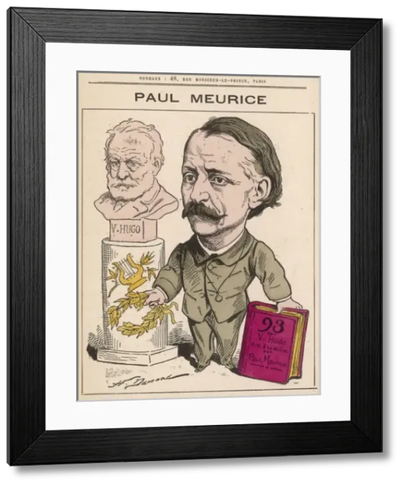 Framed Print : Francois Paul Meurice / Demare Framed Print : Francois Paul Meurice / Demare
