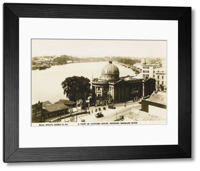 Framed Print : Customs House, Brisbane, Australia Framed Print : Customs House, Brisbane, Australia